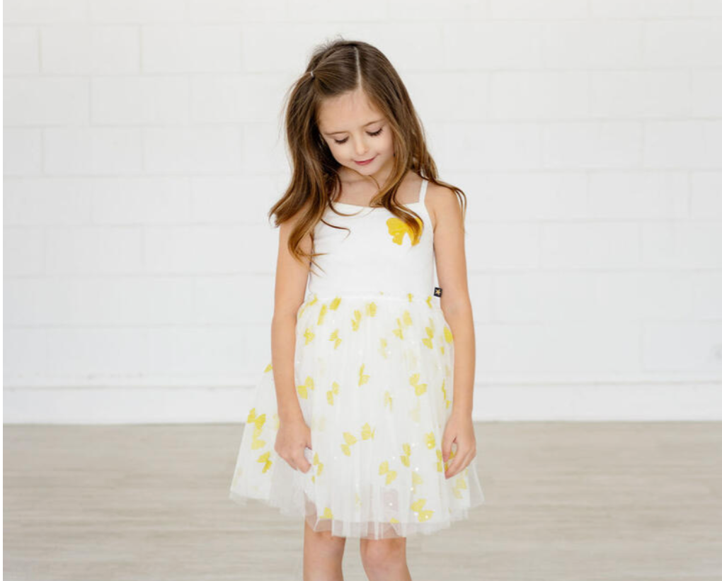 Ribbon Tulle Dress